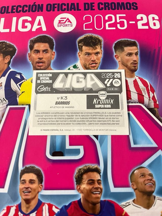 Cromos Liga 2025-26 Kromix