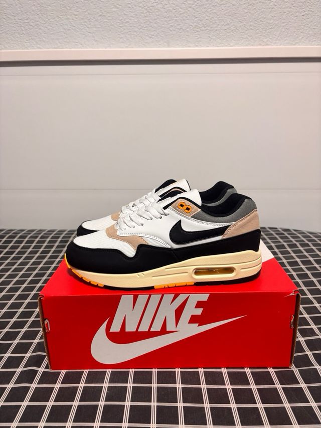 Nike Air Max 1 Beige/Negro/Gris/Blanco/Amarillo