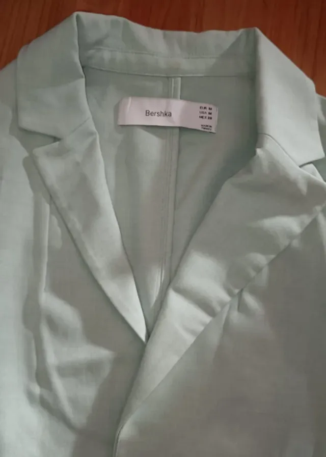 Blazer Bershka verde