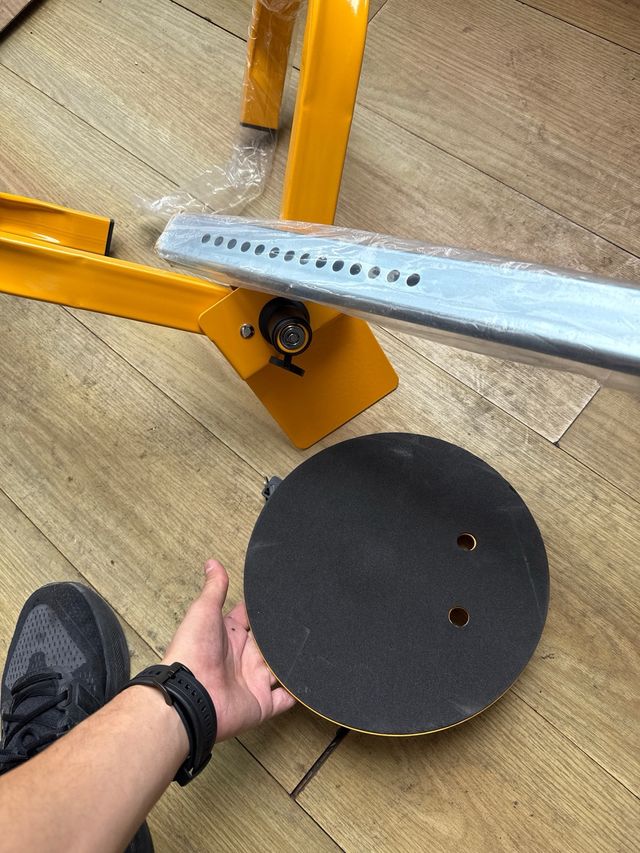 Blocco antifurto per auto/roulotte