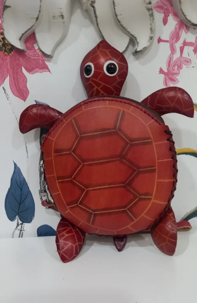 Monedero tortuga