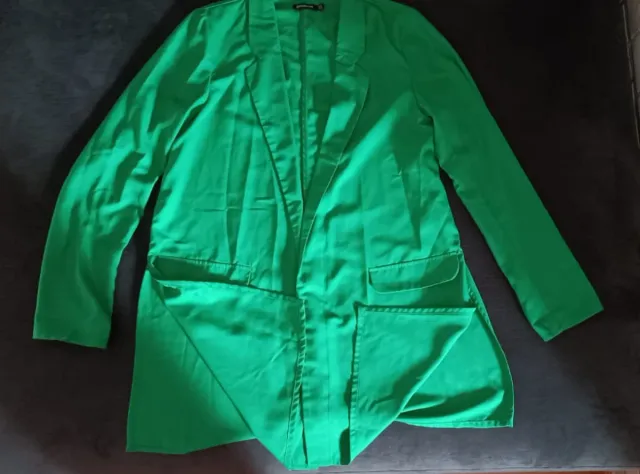 Blazer verde Stradivarius