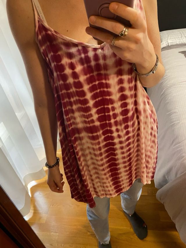 Camiseta tirantes Tie Dye