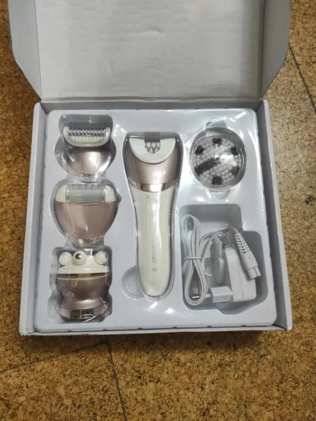 Depiladora Gold y Blanca para Mojado/Seco