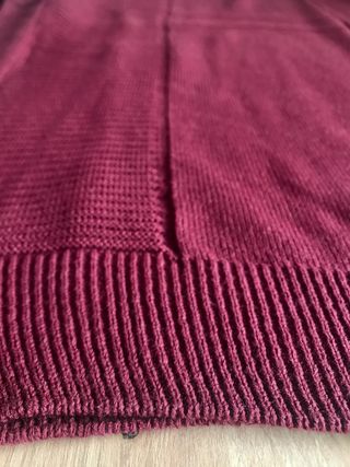 Jersey Lacoste Hombre Burdeos XL Vintage