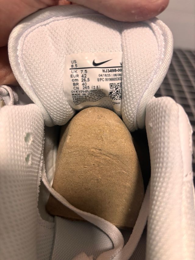 Nike Air Max 1 Beige/Blanco