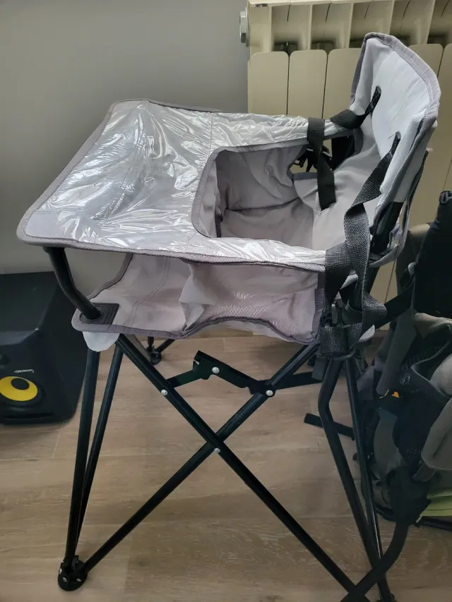 Trona de camping plegable para bebé