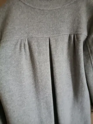 Cappotto ragazza, pura lana, grigio, taglia 16A