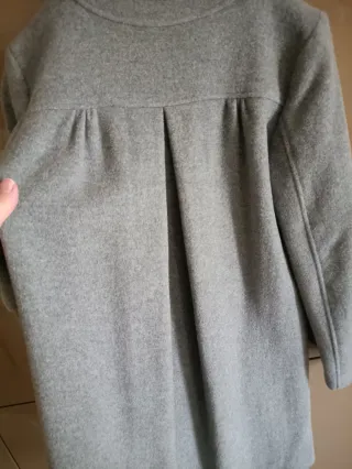 Cappotto ragazza, pura lana, grigio, taglia 16A