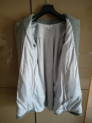 Cappotto ragazza, pura lana, grigio, taglia 16A