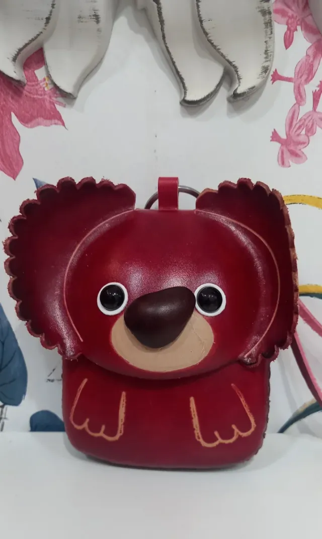 Monedero Koala Rojo