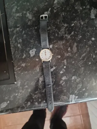 Reloj Lotus Mujer Negro/Plata