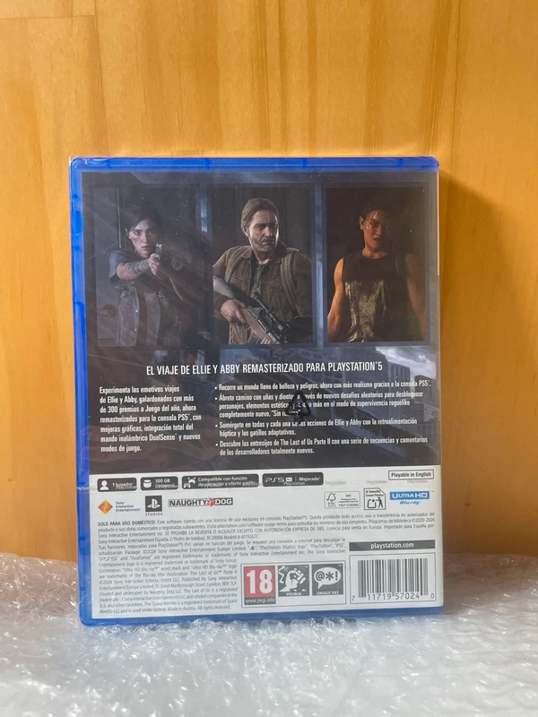 The Last of Us Parte II Remastered PS5 Precintado