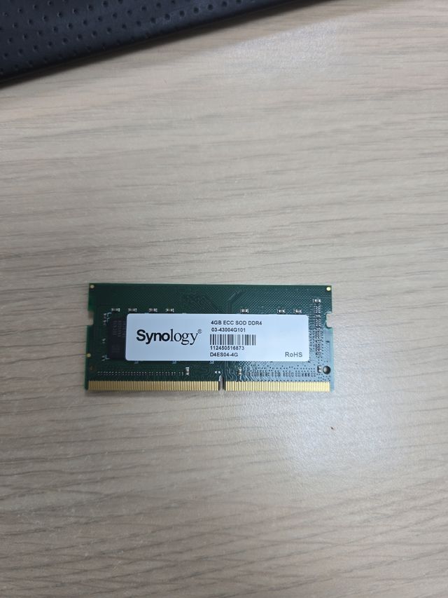 Memoria RAM Synology 4GB DDR4 SODIMM D4ES04-4G