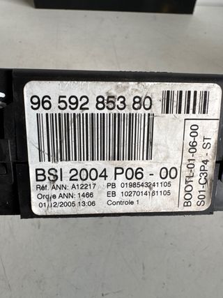 BSI 2004 P06-00 Peugeot Citroen REF : 9659285380