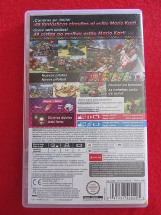 Lote 4 Cajas Vacías Nintendo Switch y 3DS