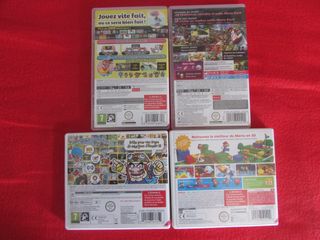 Lote 4 Cajas Vacías Nintendo Switch y 3DS