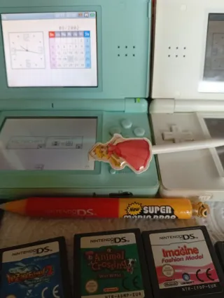 2 Nintendo DS (Blanca y Azul) + Cargador