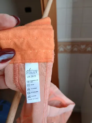 Reggiseno Lingerie Arancione/Rosa