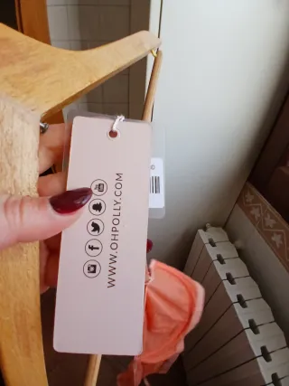 Reggiseno Lingerie Arancione/Rosa