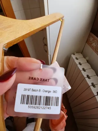 Reggiseno Lingerie Arancione/Rosa