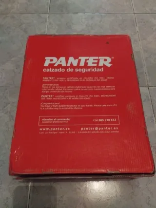 Botas trabajo PANTER + Gafas y Pantalón de trabajo