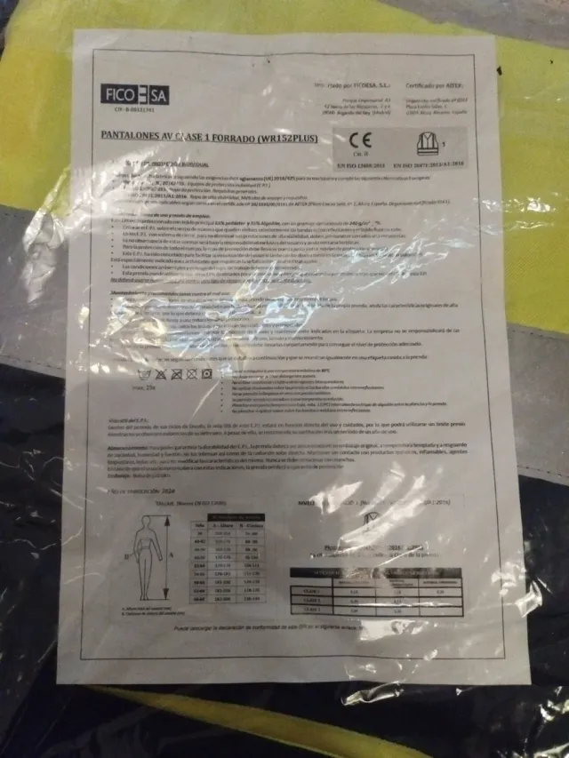 Botas trabajo PANTER + Gafas y Pantalón de trabajo