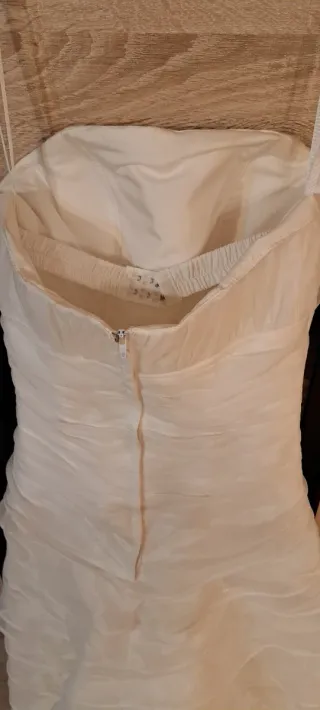 Vestido de Novia Blanco con Pedrería