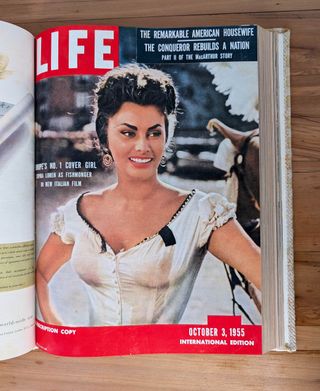 1955-II Revista LIFE encuadernada