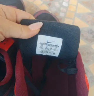 Scarpe Nike uomo nere e rosse