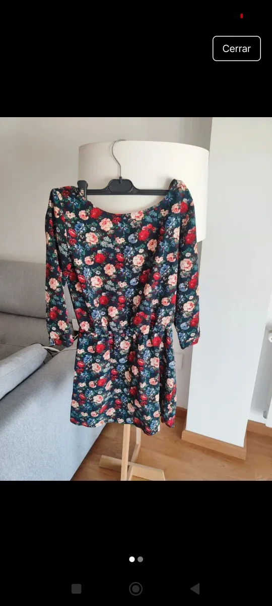 Vestido estampado floral