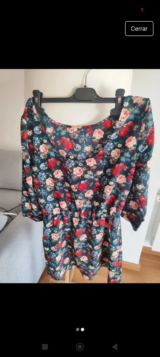 Vestido estampado floral