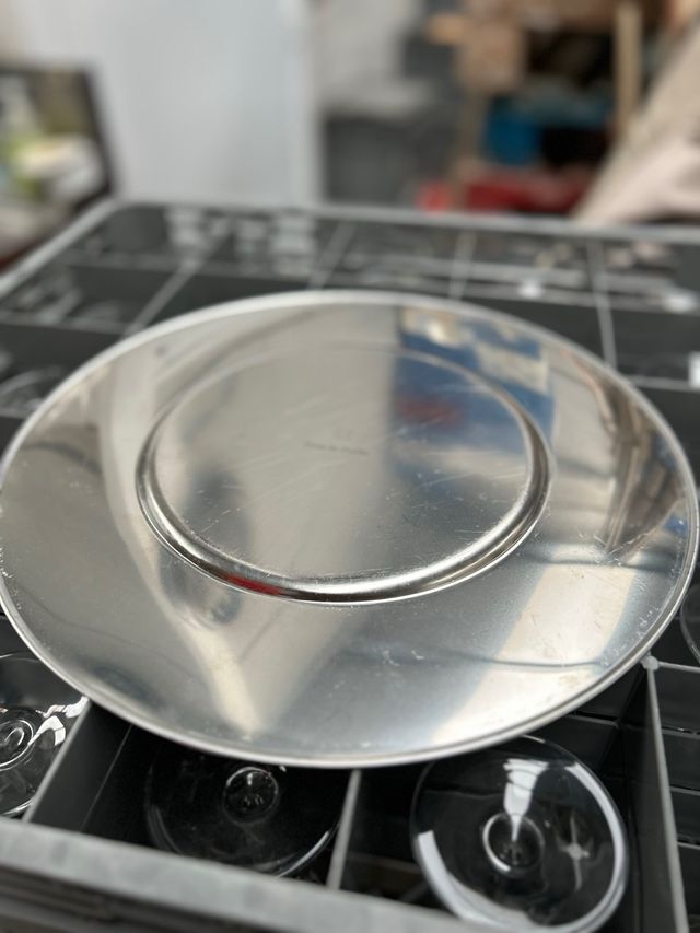 500 Bajoplatos Acero Inoxidable Cruz de Malta