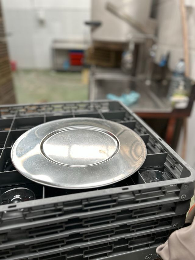 500 Bajoplatos Acero Inoxidable Cruz de Malta