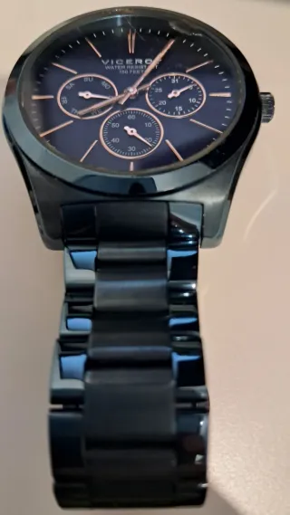 Reloj Viceroy Cronógrafo Hombre Negro/Azul
