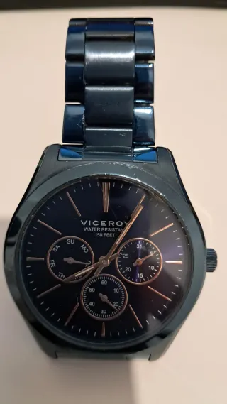 Reloj Viceroy Cronógrafo Hombre Negro/Azul