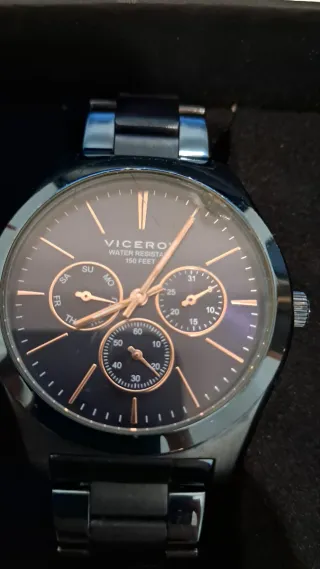 Reloj Viceroy Cronógrafo Hombre Negro/Azul