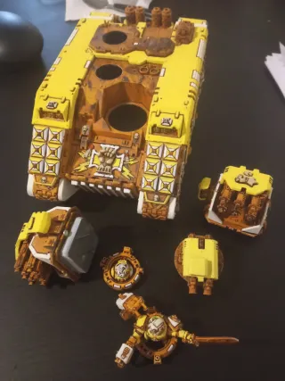 Land raider crusader imperial fist warhammer space