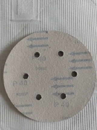 Discos Abrasivos Leroy Merlin 150mm Grano 40