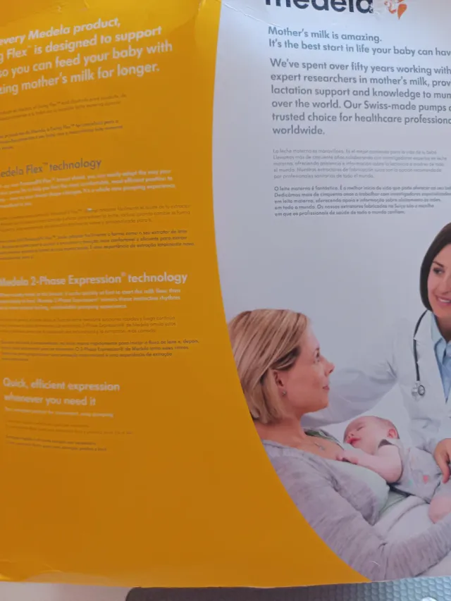 Sacaleches Medela Swing Flex Eléctrico+ 20 bolsas