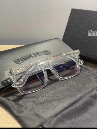 Gafas Chrome Hearts Transparentes ( sin caja )