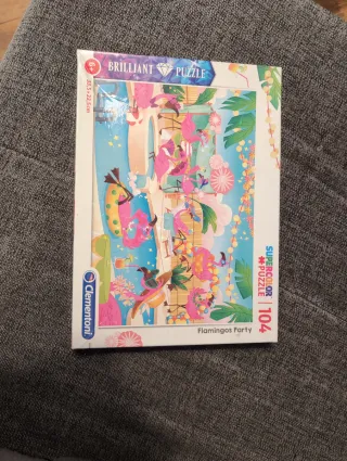 Puzzle Clementoni Flamencos 104 Piezas