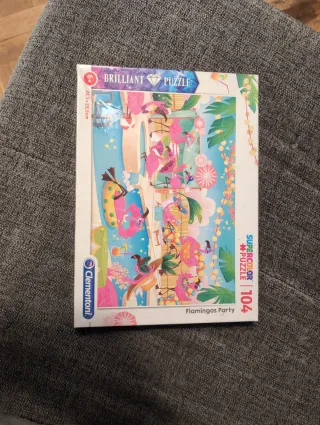 Puzzle Clementoni Flamencos 104 Piezas