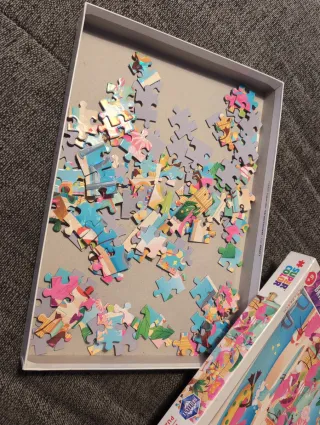 Puzzle Clementoni Flamencos 104 Piezas