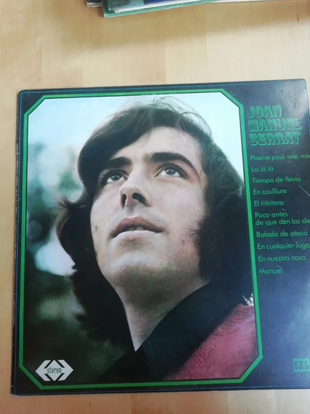 Vinilo Joan Manuel Serrat - Poeme pour une voix