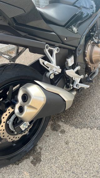 Honda Naked CBF-500 Negro mate Permiso A2.