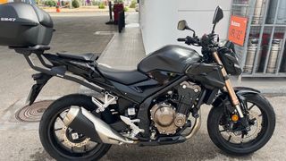 Honda Naked CBF-500 Negro mate Permiso A2.