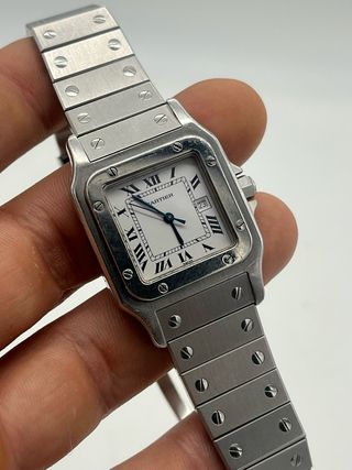Cartier Santos Carré Reloj de Acero