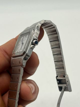 Cartier Santos Carré Reloj de Acero