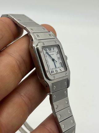 Cartier Santos Carré Reloj de Acero